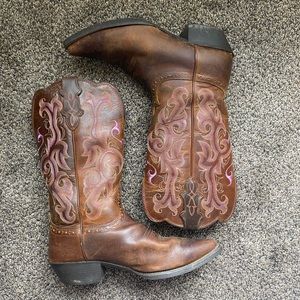 Justin MCKAYLA Cowboy Boots SZ 9c